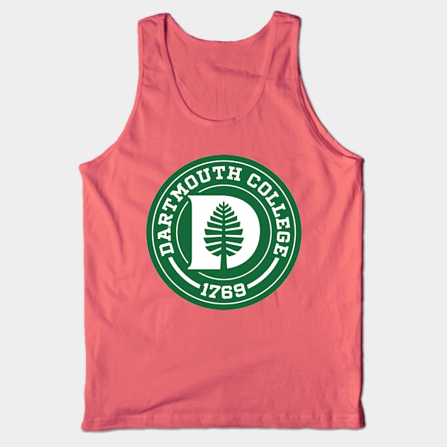 Dartmouth College Circle Tank Top by Josh Wuflestad